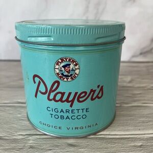 Vintage John Player & Sons "Player's Navy Cut" Cigarette Tobacco Tin